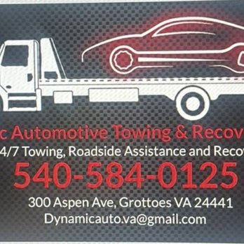Dynamic Automotive - Roadside Assistance Near Me - Grottoes, Virginia Dynamic Automotive - Roadside Assistance Near Me - Grottoes, Virginia