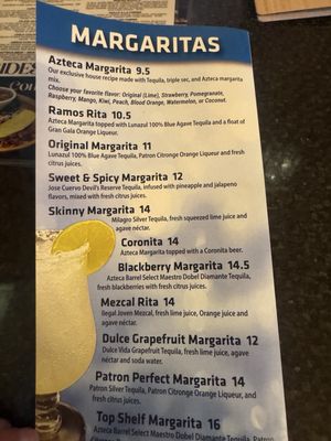 Menu photo 1 Azteca Mexican Restaurant Tukwila, WA Menu photo 1 Azteca Mexican Restaurant Tukwila, WA