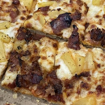 Domino's Pizza - a pizza with pineapples and bacon - Pizza Near Me - Palmdale, California