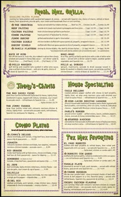 Menu photo 7 Jimmy Changas League City, TX Menu photo 7 Jimmy Changas League City, TX