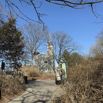 Belvedere Castle - Approaching the castle on paved path - Landmarks & Historical Buildings Near Me - New York, New York