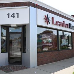 Leader Bank - Leader Bank's East Arlington Branch, located at 141 Massachusetts Avenue.