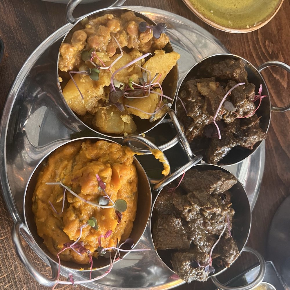 St James - Modern Caribbean - Rotti Platter - Caribbean Near Me - Washington, DC, District of Columbia