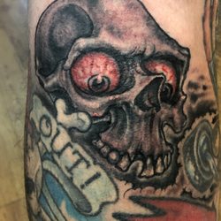 Gill Montie’s Tattoo Mania - Gill Montie Skull