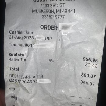 Curry Kitchen - Proof of purchase - Indian Near Me - Muskegon, Michigan Curry Kitchen - Proof of purchase - Indian Near Me - Muskegon, Michigan