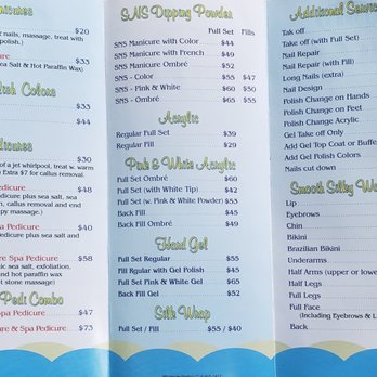 Lynn's Nails & Spa - Their brochure/menu - Nail Salons Near Me - Scottsdale, Arizona Lynn's Nails & Spa - Their brochure/menu - Nail Salons Near Me - Scottsdale, Arizona