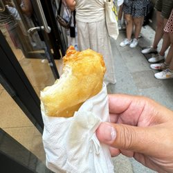 Rosticceria Gislon - Fried mozzarella sandwich with anchovies.