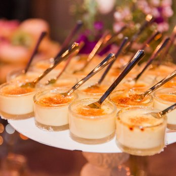 Kooi Events - creme brulee shooters?  Don't mind if I do!   Even after 5 courses, everyone made room for these heavenly desserts. *drooling* - Caterers Near Me