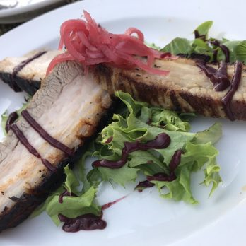 Cafe Pamlico - Pork Belly - Seafood Near Me - Buxton, North Carolina