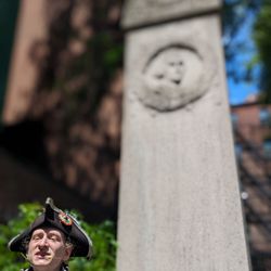 Tours of The Freedom Trail - Lafayette, our tour guide.