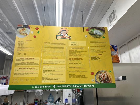 Menu photo 1 Taqueria El Jarocho McKinney, TX Menu photo 1 Taqueria El Jarocho McKinney, TX