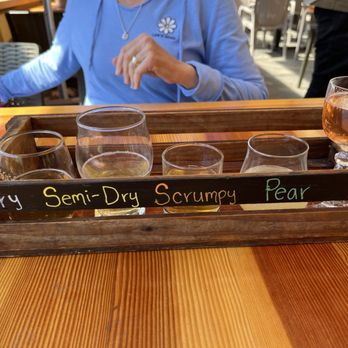 Salt Spring Wild Cider - One variant of ciders but they off a 12 flight and serve small medium or larger glasses - Cideries Near Me - Salt Spring Island, British Columbia