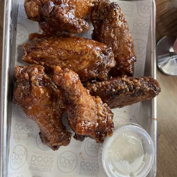 Dog Haus Biergarten - Chipotle Honey WINGS - Burgers Near Me - Cedar Park, Texas