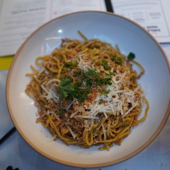 Chasin' Tails: Seafood that Celebrates! - FRESH GARLIC NOODLES - Cajun/Creole Near Me - Falls Church, Virginia