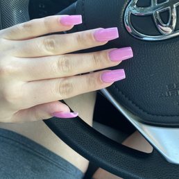 The shape I asked for was the French set, what I got is the plain pink set Which I was charged ($50) for. The shape I asked for was the French set, what I got is the plain pink set Which I was charged ($50) for.