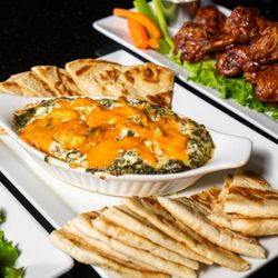 Symposium Cafe Restaurant Stoney Creek - spinach dip appetizer