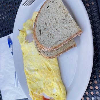 Water St Cafe - Roasted pepper & provolone omelette. - Breakfast & Brunch Near Me - Geneva, New York