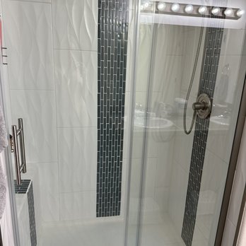 Glady's Cleaning Services - Glass and grout were scrubbed along with the shower pan! - Home Cleaning Near Me
