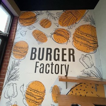 Burger Factory - Such a nice background - Halal Near Me - Mississauga, Ontario