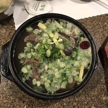 Han Yang - Galbi tang (beef short ribs soup) - Korean Near Me - Buena Park, California Han Yang - Galbi tang (beef short ribs soup) - Korean Near Me - Buena Park, California