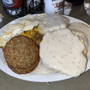 Brittons Cafe - HUGE biscuits & gravy plate. Yum! - Cafes Near Me - Ely, Minnesota Brittons Cafe - HUGE biscuits & gravy plate. Yum! - Cafes Near Me - Ely, Minnesota