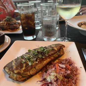 The Pump House - Stuffed North Carolina mountain trout - New American Near Me - Rock Hill, South Carolina