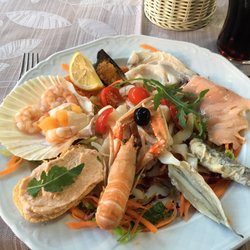 Pizzeria Orfeo - Vorspeise kalter Fischteller