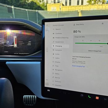 Tesla Supercharger - .29 per Kw, less than $12.00 to charge to 80% Gasoline in So. Ca. is 55% higher than average U.S. gasoline prices. - EV Charging Stations Near Me - Newport Beach, California Tesla Supercharger - .29 per Kw, less than $12.00 to charge to 80% Gasoline in So. Ca. is 55% higher than average U.S. gasoline prices. - EV Charging Stations Near Me - Newport Beach, California