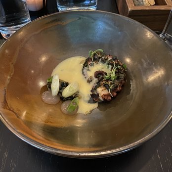 Bouillon Bilk - Octopus - dashi, pear, green onion, - Modern European Near Me - Montreal, Quebec