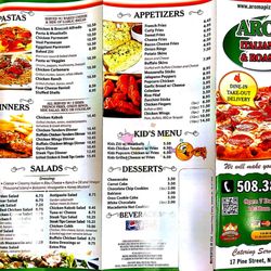 Menu as of 10/18 *menu has been updated since*