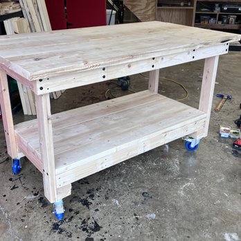 Geoff’s Fix It - Custom built workbench - Handyman Near Me Geoff’s Fix It - Custom built workbench - Handyman Near Me