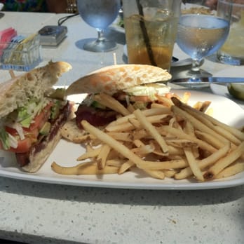 Fleetwood's on Front St - Ahi sandwich on ciabatta. - New American Near Me - Lahaina, Hawaii