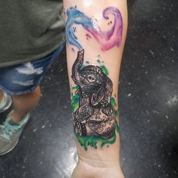 Got a cover up by JB. Amazing work!  It was easy to communicate with him to make sure I was getting what I wanted. I will be returning!