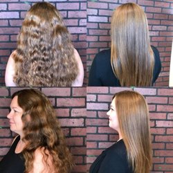 Infinity Salon - Behold the magic of the Goldwell Kerasilk Defrizz Treatment that lasts up to 4 weeks!!