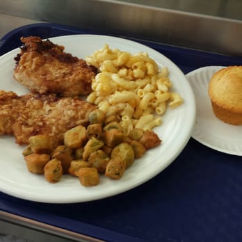 Murphy's Lunch - Pork chop, mac n cheese, and okra! - Burgers Near Me - Winston Salem, North Carolina Murphy's Lunch - Pork chop, mac n cheese, and okra! - Burgers Near Me - Winston Salem, North Carolina