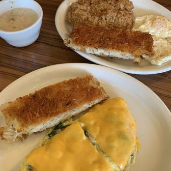 The Getaway Cafe - Popeye 7 oz Chicken Fried Steak with Sausage Gravy - American Near Me - Meyers, California The Getaway Cafe - Popeye 7 oz Chicken Fried Steak with Sausage Gravy - American Near Me - Meyers, California