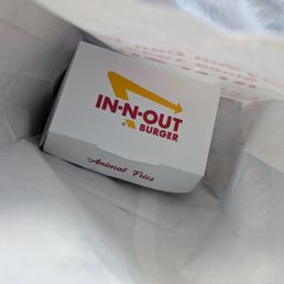 Box for animal-style fries Box for animal-style fries