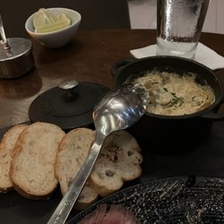 Harry's - Artichoke and crab dip (no salt)