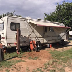 Whip-In Rv Park - Apparent long term camper.