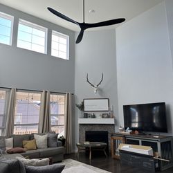 All Wired Up Electric - Ceiling fan installed