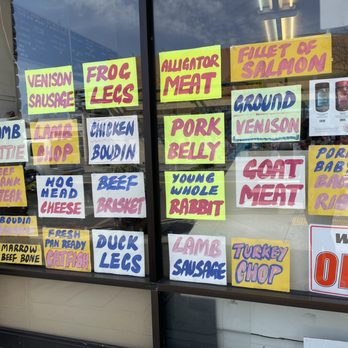 Wayland's Meat Market - Outside window sign display - Meat Shops Near Me - Oakland, California Wayland's Meat Market - Outside window sign display - Meat Shops Near Me - Oakland, California