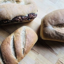 Sunflour Community Bakery - Cinnamon, rye, white breads