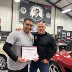 S&A Automotive - Renny Doyle and I after completing Renny Doyle's Detailing Success Extreme Training