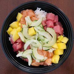 Oishii Hibachi Express & Poke Bowl - 4 Scoops Poke Bowl