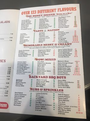 Menu photo 2 The Wing Spot Toronto, ON