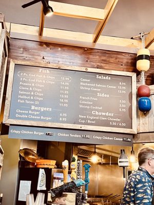 Menu photo 2 Tom's Fish N Chips Cannon Beach, OR Menu photo 2 Tom's Fish N Chips Cannon Beach, OR
