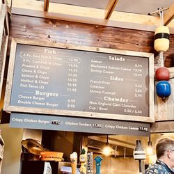 Tom's Fish N Chips - Menu 10/15/23