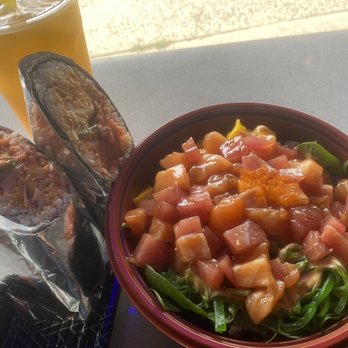 Poke Bowl - Burrito, salmon bowl, Peach Yogurt - Hawaiian Near Me - Summit, New Jersey