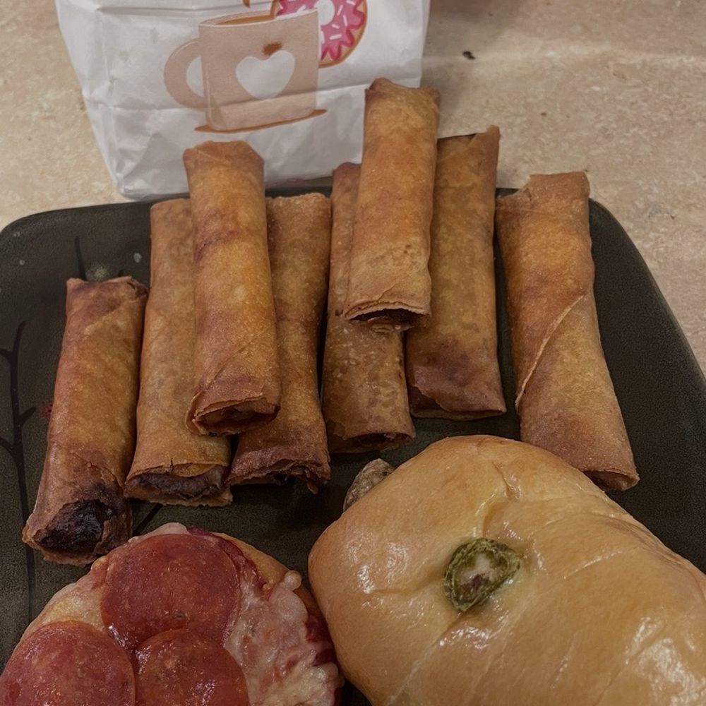 Southern Comfort Donuts - Another visit, trying their Pizza Donut, Boudin Klobisniky and Spring Rolls. Finding new things with every visit . - Donuts Near Me - Houston, Texas Southern Comfort Donuts - Another visit, trying their Pizza Donut, Boudin Klobisniky and Spring Rolls. Finding new things with every visit . - Donuts Near Me - Houston, Texas