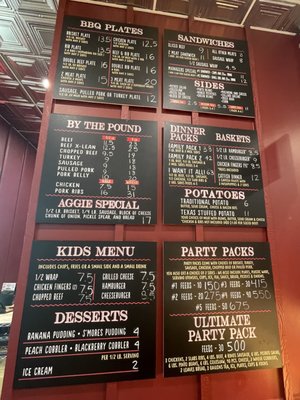 Menu photo 5 C&J Barbeque Bryan, TX